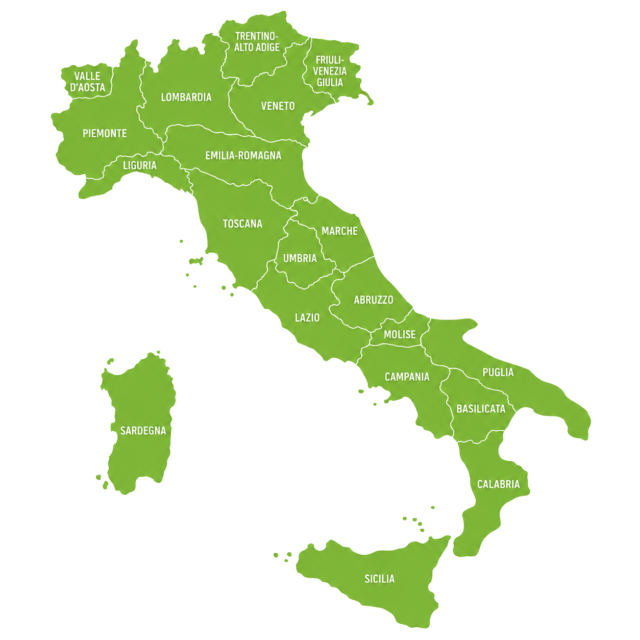 Map of Italy